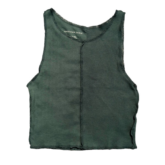 American Eagle Green Tank Top Bundle Lot of 2 Womens Size XS - Picture 2 of 9